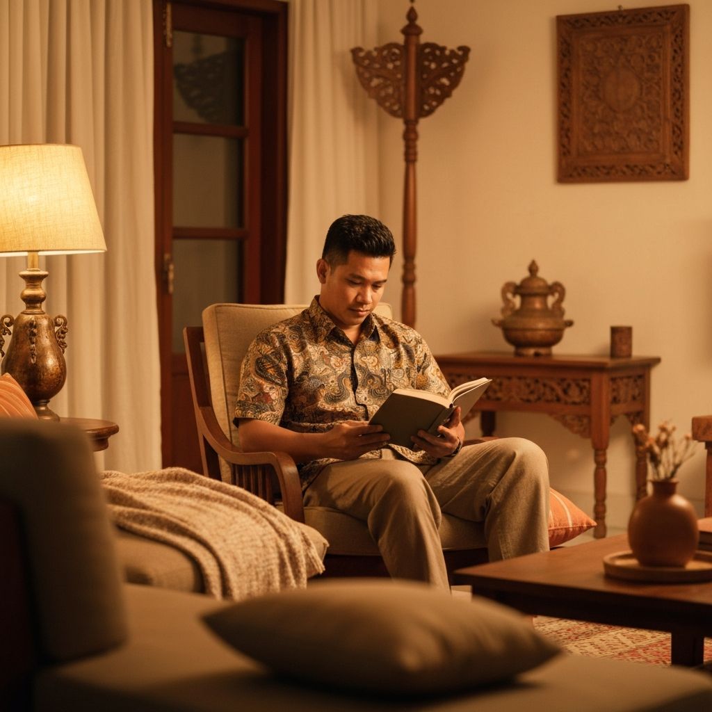 Rutinitas malam pria Indonesia